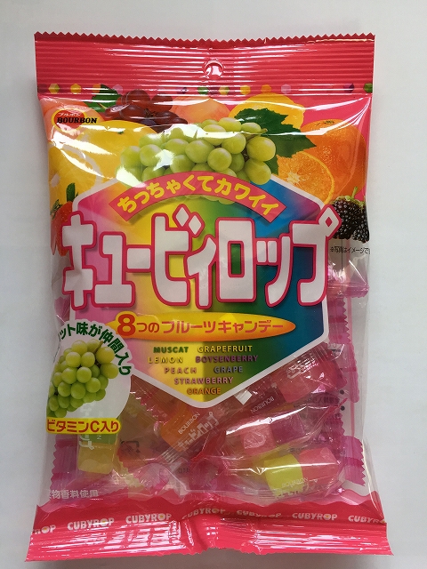 CUBY ROP CANDY (8 FRUIT MIX)#キュービーロップ